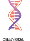 Dna Clipart #1744036 by Vector Tradition SM