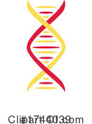 Dna Clipart #1744039 by Vector Tradition SM