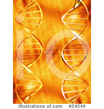 Royalty-Free (RF) Dna Clipart Illustration by KJ Pargeter - Stock Sample #24540