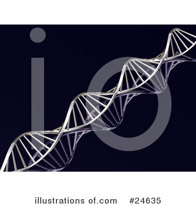 Royalty-Free (RF) Dna Clipart Illustration by KJ Pargeter - Stock Sample #24635