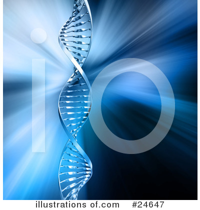 Royalty-Free (RF) Dna Clipart Illustration by KJ Pargeter - Stock Sample #24647