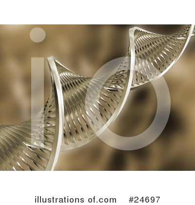 Royalty-Free (RF) Dna Clipart Illustration by KJ Pargeter - Stock Sample #24697
