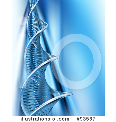 Royalty-Free (RF) Dna Clipart Illustration by KJ Pargeter - Stock Sample #93587
