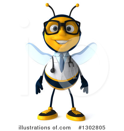 Doctor Bee Clipart #1302805 by Julos