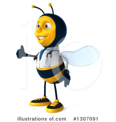 Doctor Bee Clipart #1307091 by Julos