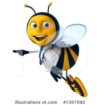 Doctor Bee Clipart #1307092 by Julos