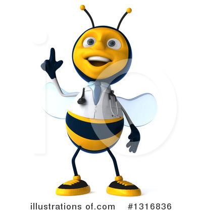 Doctor Bee Clipart #1316836 by Julos