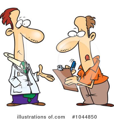 Patients Clipart #1044850 by toonaday