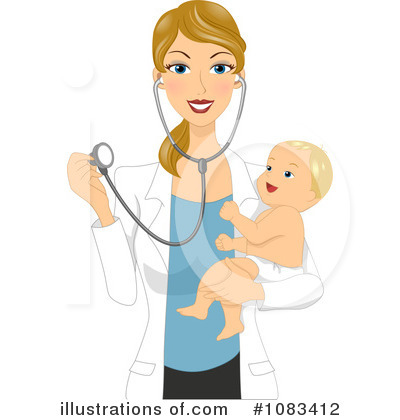 Royalty-Free (RF) Doctor Clipart Illustration by BNP Design Studio - Stock Sample #1083412