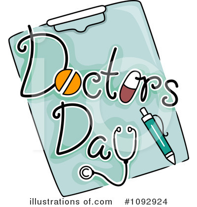 Royalty-Free (RF) Doctor Clipart Illustration by BNP Design Studio - Stock Sample #1092924