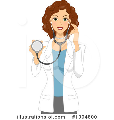 Royalty-Free (RF) Doctor Clipart Illustration by BNP Design Studio - Stock Sample #1094800