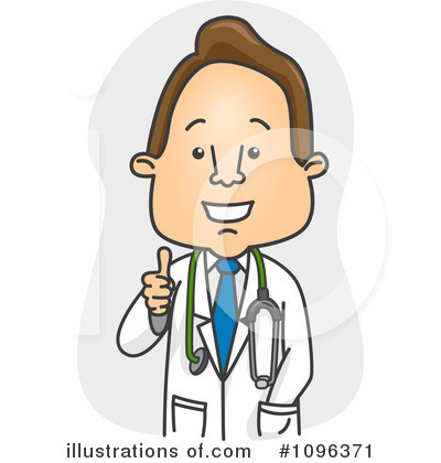 Royalty-Free (RF) Doctor Clipart Illustration by BNP Design Studio - Stock Sample #1096371