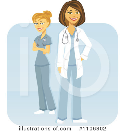 Royalty-Free (RF) Doctor Clipart Illustration by Amanda Kate - Stock Sample #1106802