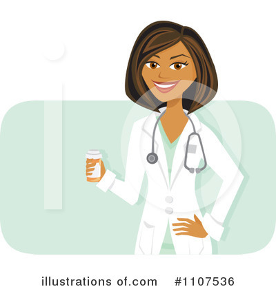 Royalty-Free (RF) Doctor Clipart Illustration by Amanda Kate - Stock Sample #1107536