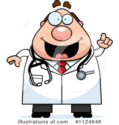 Royalty-Free (RF) Doctor Clipart Illustration by Cory Thoman - Stock Sample #1124646