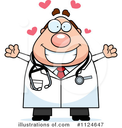 Royalty-Free (RF) Doctor Clipart Illustration by Cory Thoman - Stock Sample #1124647