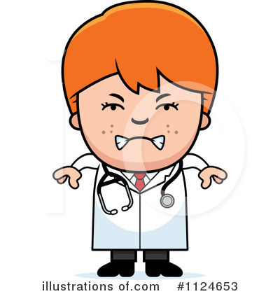 Royalty-Free (RF) Doctor Clipart Illustration by Cory Thoman - Stock Sample #1124653