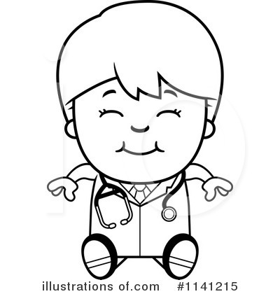 Royalty-Free (RF) Doctor Clipart Illustration by Cory Thoman - Stock Sample #1141215