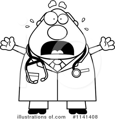 Royalty-Free (RF) Doctor Clipart Illustration by Cory Thoman - Stock Sample #1141408