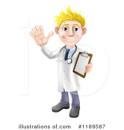 Royalty-Free (RF) Doctor Clipart Illustration by AtStockIllustration - Stock Sample #1189587