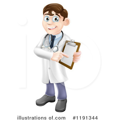 Royalty-Free (RF) Doctor Clipart Illustration by AtStockIllustration - Stock Sample #1191344