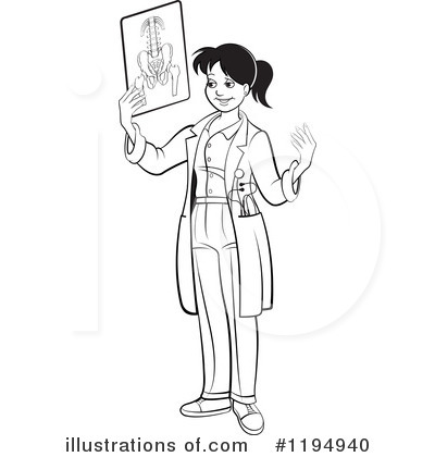 Royalty-Free (RF) Doctor Clipart Illustration by Lal Perera - Stock Sample #1194940