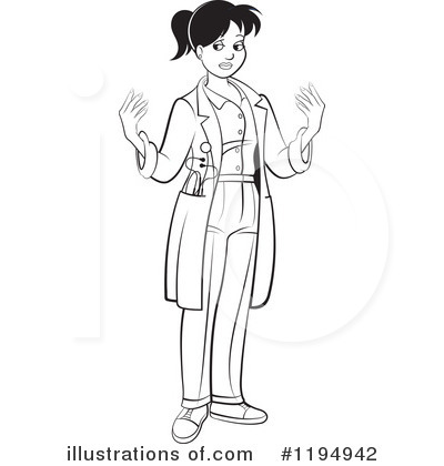 Royalty-Free (RF) Doctor Clipart Illustration by Lal Perera - Stock Sample #1194942