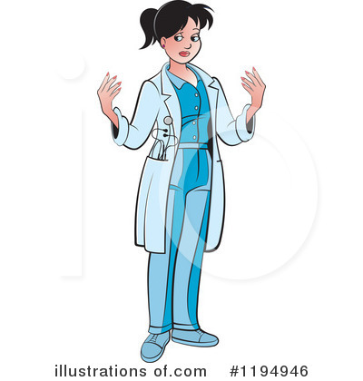 Doctor Clipart #1194946 by Lal Perera