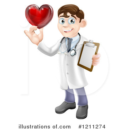 Royalty-Free (RF) Doctor Clipart Illustration by AtStockIllustration - Stock Sample #1211274