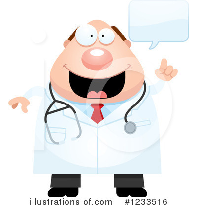 Royalty-Free (RF) Doctor Clipart Illustration by Cory Thoman - Stock Sample #1233516