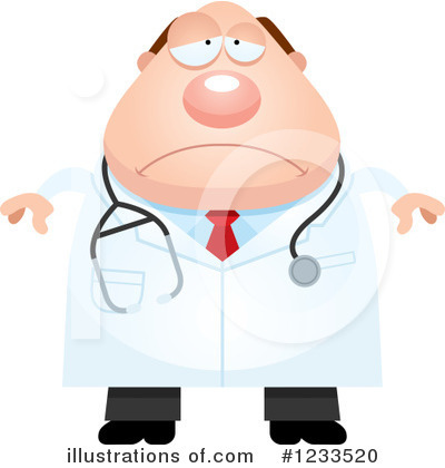 Royalty-Free (RF) Doctor Clipart Illustration by Cory Thoman - Stock Sample #1233520