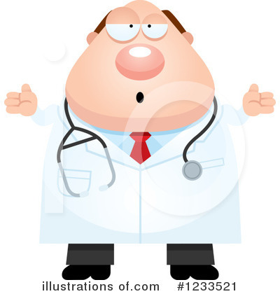 Royalty-Free (RF) Doctor Clipart Illustration by Cory Thoman - Stock Sample #1233521