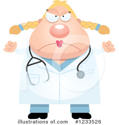 Royalty-Free (RF) Doctor Clipart Illustration by Cory Thoman - Stock Sample #1233526