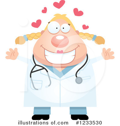 Royalty-Free (RF) Doctor Clipart Illustration by Cory Thoman - Stock Sample #1233530