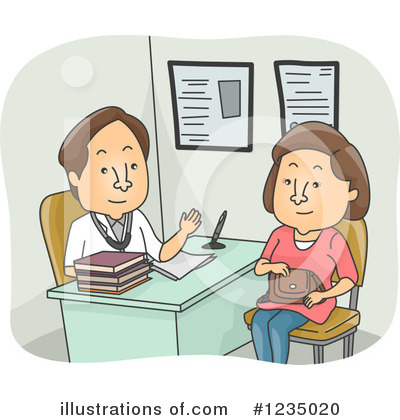 Royalty-Free (RF) Doctor Clipart Illustration by BNP Design Studio - Stock Sample #1235020