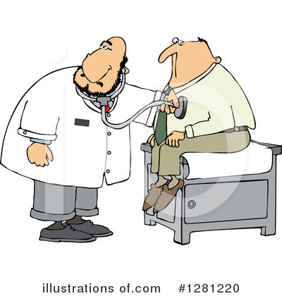 Royalty-Free (RF) Doctor Clipart Illustration by djart - Stock Sample #1281220