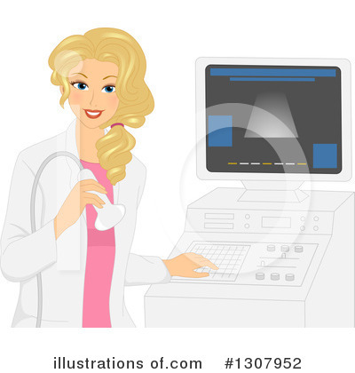 Royalty-Free (RF) Doctor Clipart Illustration by BNP Design Studio - Stock Sample #1307952