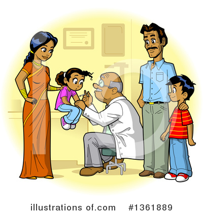 Father Clipart #1361889 by Clip Art Mascots