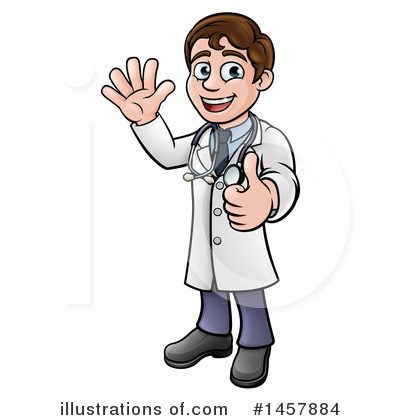 Royalty-Free (RF) Doctor Clipart Illustration by AtStockIllustration - Stock Sample #1457884