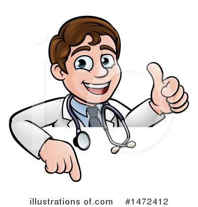 Royalty-Free (RF) Doctor Clipart Illustration by AtStockIllustration - Stock Sample #1472412
