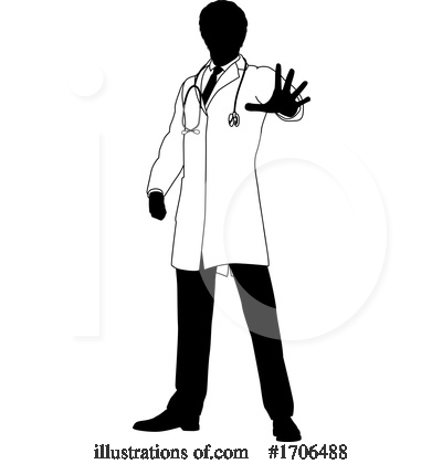 Royalty-Free (RF) Doctor Clipart Illustration by AtStockIllustration - Stock Sample #1706488