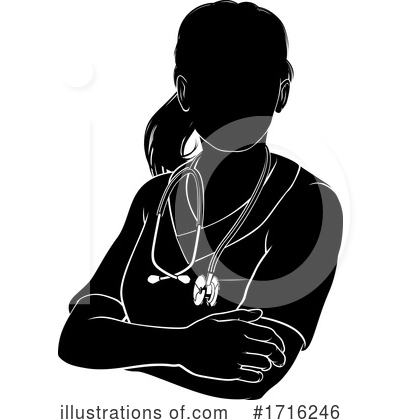 Royalty-Free (RF) Doctor Clipart Illustration by AtStockIllustration - Stock Sample #1716246