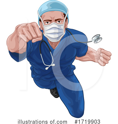 Royalty-Free (RF) Doctor Clipart Illustration by AtStockIllustration - Stock Sample #1719903