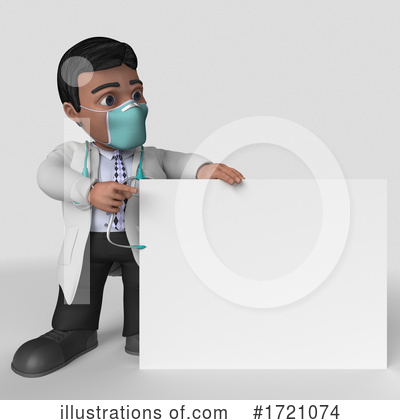 Royalty-Free (RF) Doctor Clipart Illustration by KJ Pargeter - Stock Sample #1721074