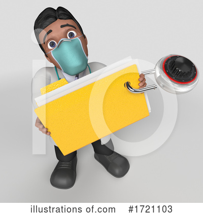 Royalty-Free (RF) Doctor Clipart Illustration by KJ Pargeter - Stock Sample #1721103