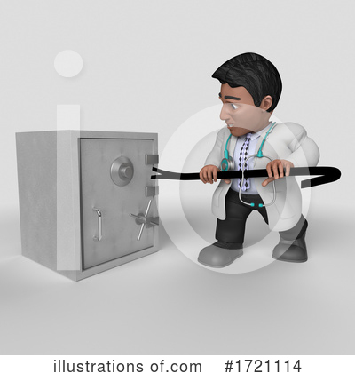 Royalty-Free (RF) Doctor Clipart Illustration by KJ Pargeter - Stock Sample #1721114