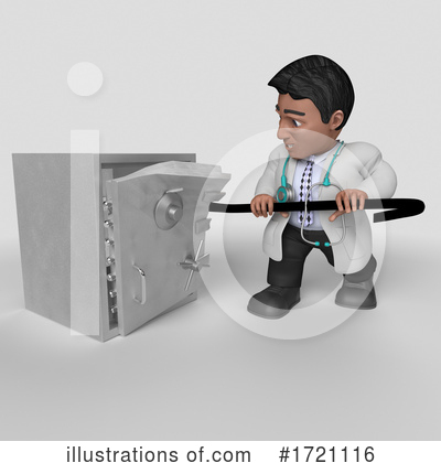 Royalty-Free (RF) Doctor Clipart Illustration by KJ Pargeter - Stock Sample #1721116