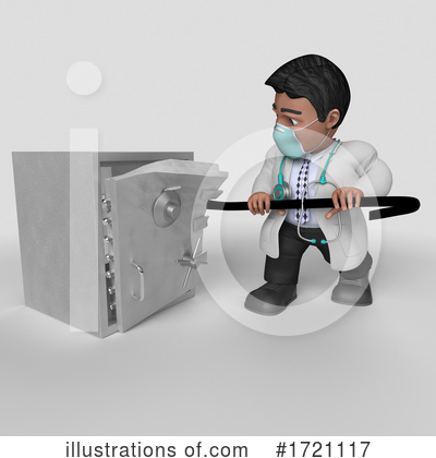 Royalty-Free (RF) Doctor Clipart Illustration by KJ Pargeter - Stock Sample #1721117