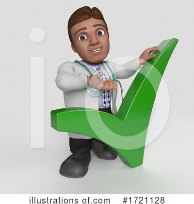 Royalty-Free (RF) Doctor Clipart Illustration by KJ Pargeter - Stock Sample #1721128