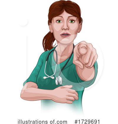 Royalty-Free (RF) Doctor Clipart Illustration by AtStockIllustration - Stock Sample #1729691